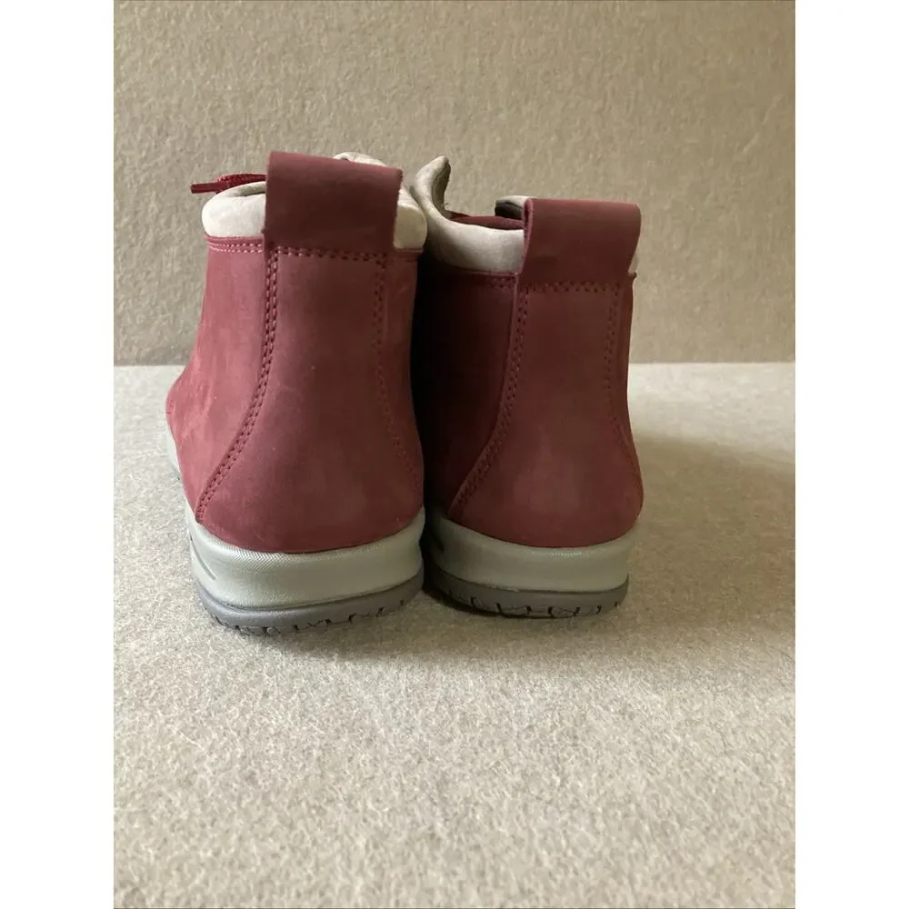 SAS‎ Gretchen Ankle Boot Women’s Sz 9.5 New Maroon Red Water Slip Resistant
